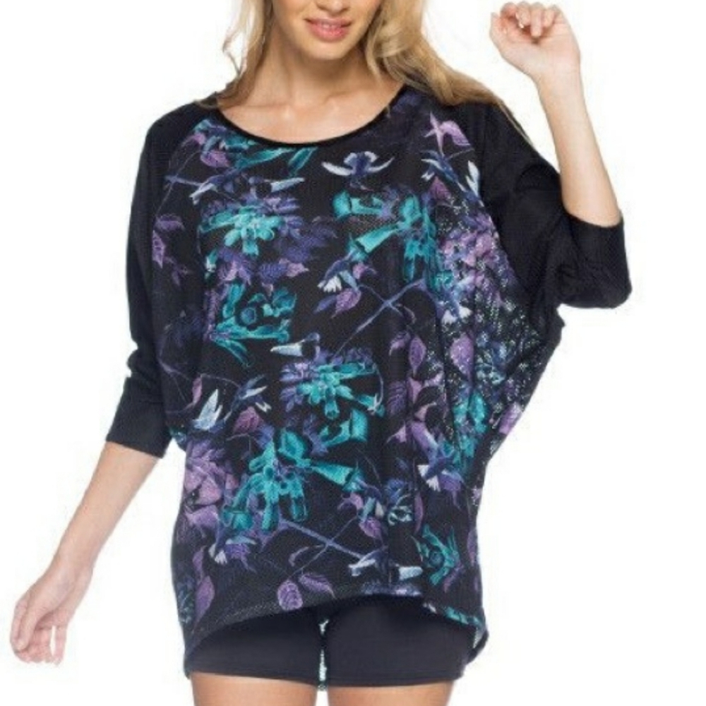 BlackMilk midnight hummingbird big shirt
